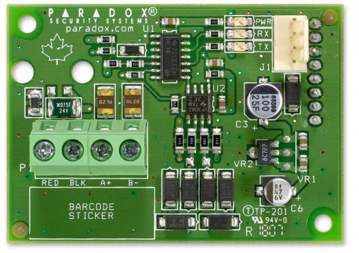 PARADOX CVT485 - (0702-098) - přev. pro vzdálené připojení PCS250, PCS260, PCS265
