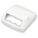 PANDUIT MCOM-AT3AW - prázdná zásuvka Mini-com, 3 moduly, bílá