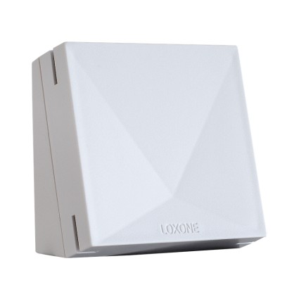 LOXONE 100264 - Komfortní senzor Air, bezdrátový senzor teploty a vlhkosti do vnitřních prostor, bílý