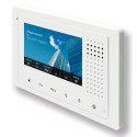 XtendLan DPM-D248 - Bytový monitor XtendLan DPM-D248,4,3" barevný TFT, dotyková tlačítka, tenký profil, bílý