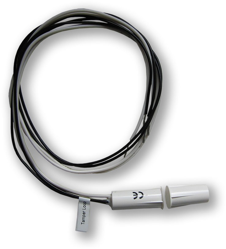 VAR-TEC 3G-RM-20 - (0701-062) - bílý, závrtný magnetický kontakt, polarizovaný