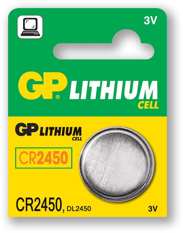 GP lithium - (0702-159) - CR2450 pro mini-magnet DCT2