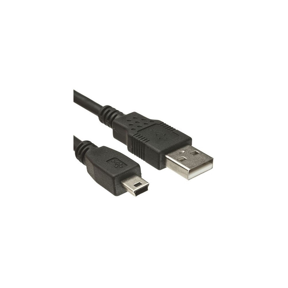 YANL Kabel mini USB 2.0, délka 50 cm, barva černá