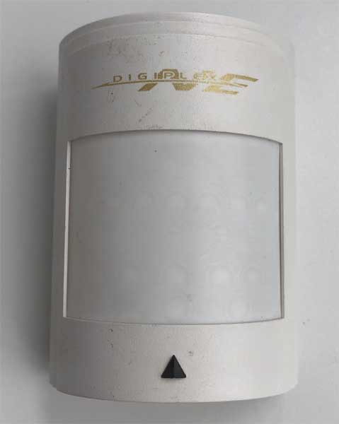 PARADOX Kryt detektoru malý - DM50 - prázdný plastový obal (s logem DIGIPLEX NE)