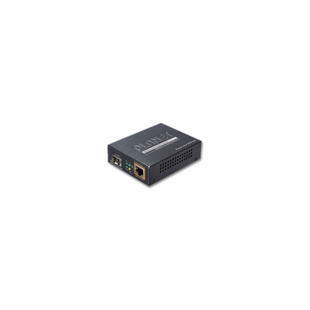 PLANET GTP-805A - Konvertor 10/100/1000Base-T / miniGBIC SFP, PoE injektor IEEE 802.3at