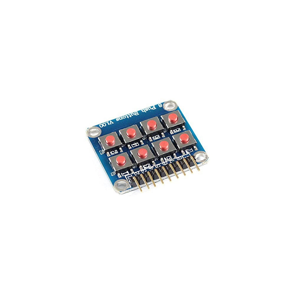 Arduino Matrix 2x4 -  Tlačítkové pole