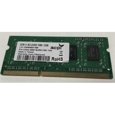 ACPI paměť RAM 2GB DDR2 1066SO-DIMM