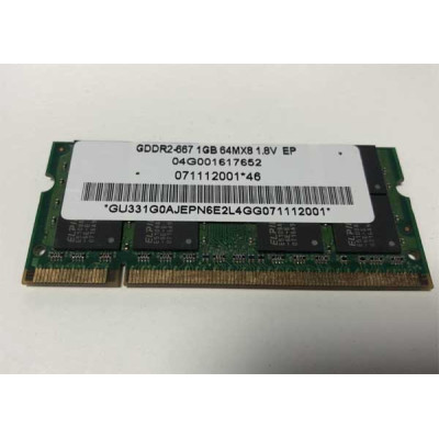 GDDR2-667 1GB 64MX8 1,8V EP