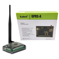 SATEL GPRS-A - univerzální přenosový modul, vybavený GSM telefonem, podporující přenos dat ve 2G technologii