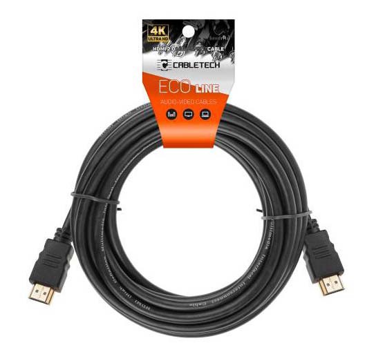 CABLETECH HDMI - HDMI 2.0 High speed kabel, 4K, délka 10m, Eco-line