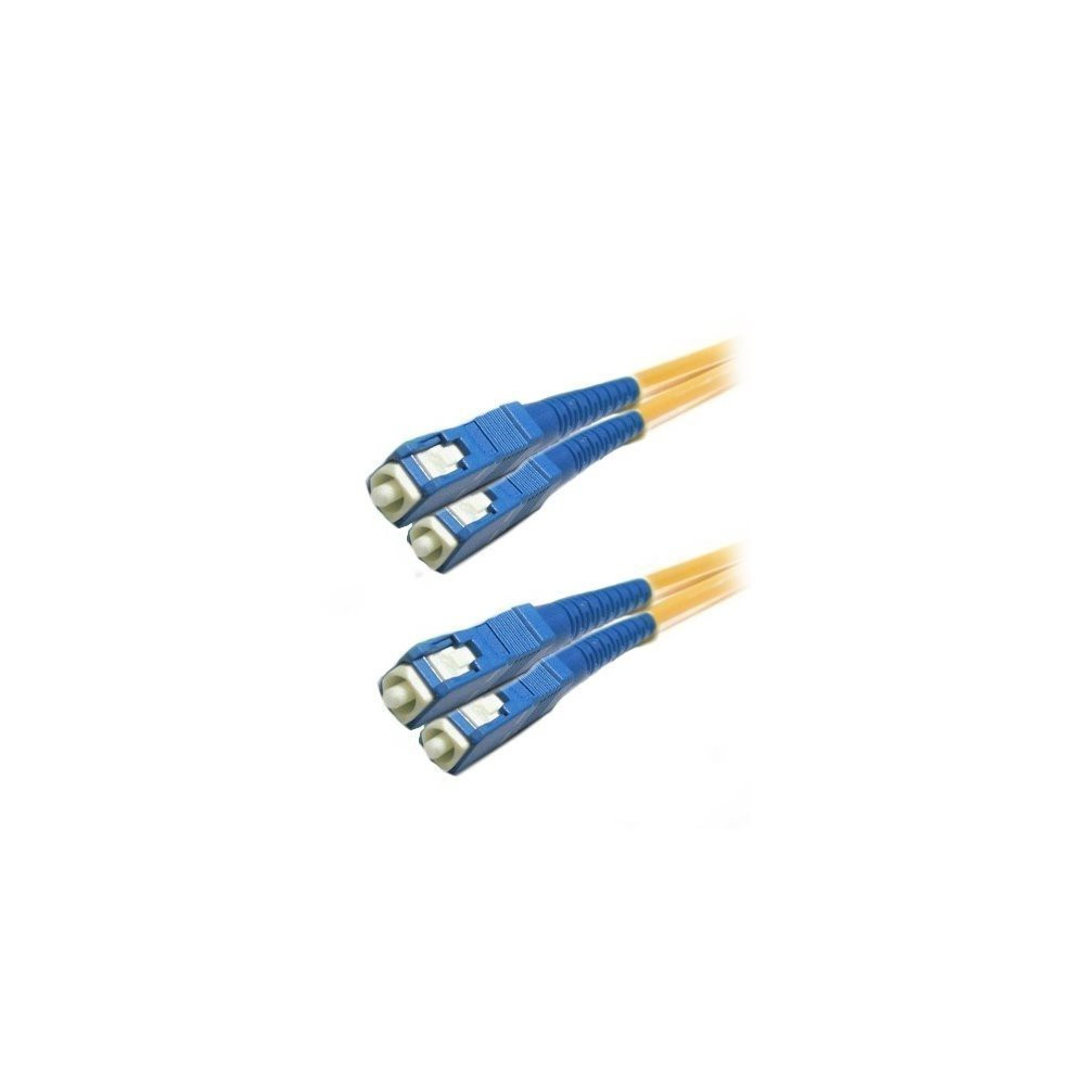 XtendLan FOP-SCSC-D-1-9 - (NETXTE3448) - Patch kabel, optický, SC-SC, PC, 9/125, duplex, 1m, LS0H, ZWP, G.652d