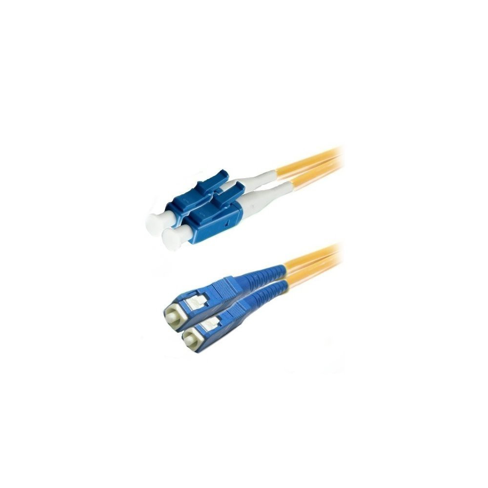 XtendLan FOP-LCSC-D-1-9 - (NETXTE3465) - Patch kabel, optický, LC-SC, PC, 9/125, duplex, 1m, LS0H, G.652d, ZWP