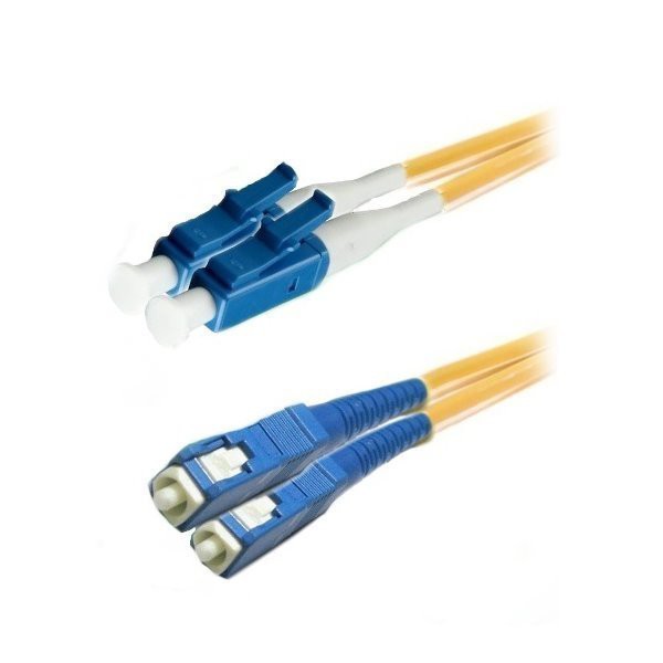 XtendLan - (NETXTE3465) - FOP-LCSC-D-1-9 Patch kabel, optický, LC-SC, PC, 9/125, duplex, 1m, LS0H, G.652d, ZWP