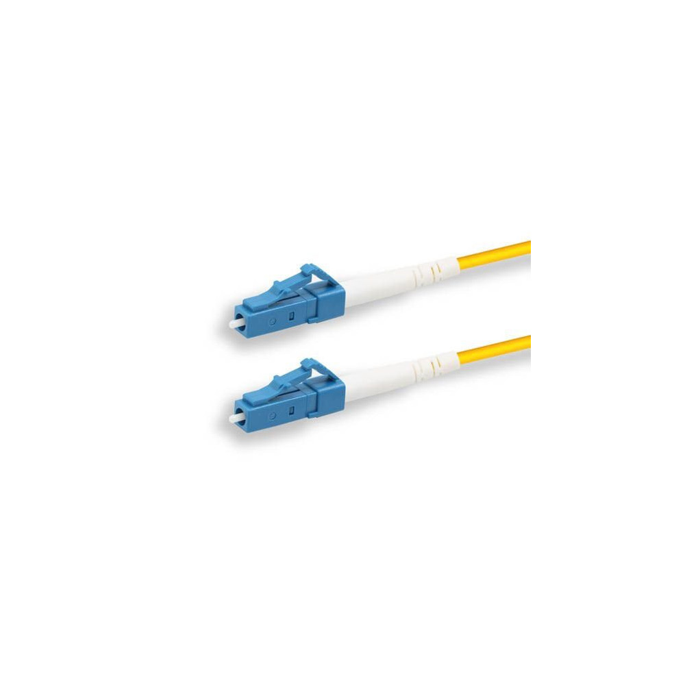 LAN-TEC OPC-560 - (0907-059) - Patch kabel, optický, LC-LC, 9/125, simplex, LS0H,  G.652D, průměr 2mm, 1m
