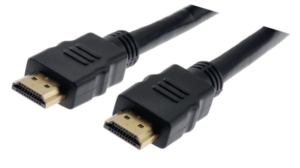 YANL HDMI kabel 2.0 High speed 4K, 80cm, černý