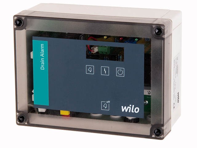 WILO - Drain Alarm 2 - Alarmová řídící jednotka, nezávislá na síti (samonabíjecí napájecí zdroj)