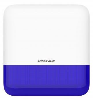 Hikvision DS-PS1-E-WE (modrá) - AX PRO Bezdrátová venkovní siréna, modrá