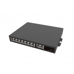PARTIZAN PSW-8 SE - 8 PoE port + 2 Uplink 10/100M ports, IEEE802.3, IEEE802.3u, IEEE802.3x, IEEE802.3af/at, 150W