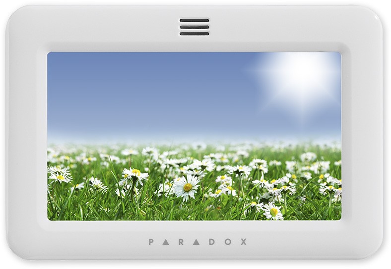 PARADOX TM50 - (1206-043) - bílá - barevná grafická dotyková klávesnice, česká