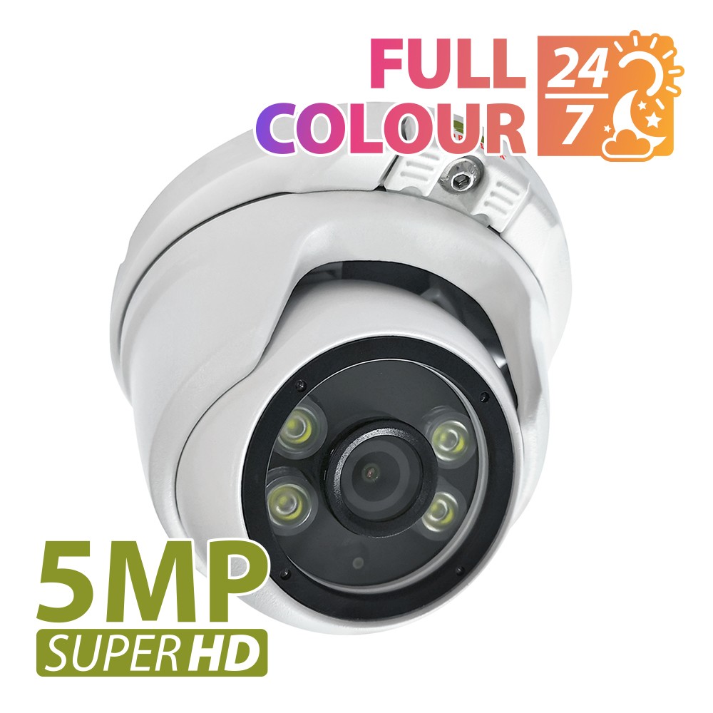 PARTIZAN 5.0MP AHD kamera CDM-233H-IR SuperHD Full Colour Metal