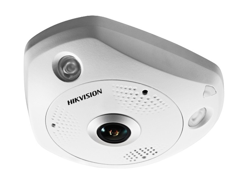 Hikvision DS-2CD6365G0E-IVS(1.27mm)(B) - 6MPix, IP FISHEYE kamera, 1,27mm, WDR 120dB, IR 15m