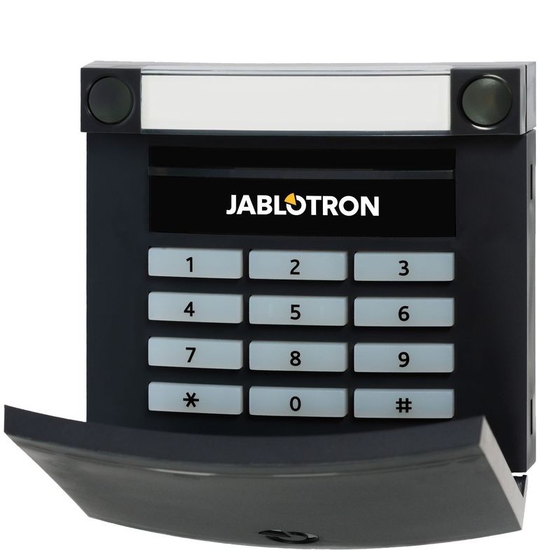 JABLOTRON JA-113E-AN sběrnic. příst. modul klávesnicí a RFID-antracitový