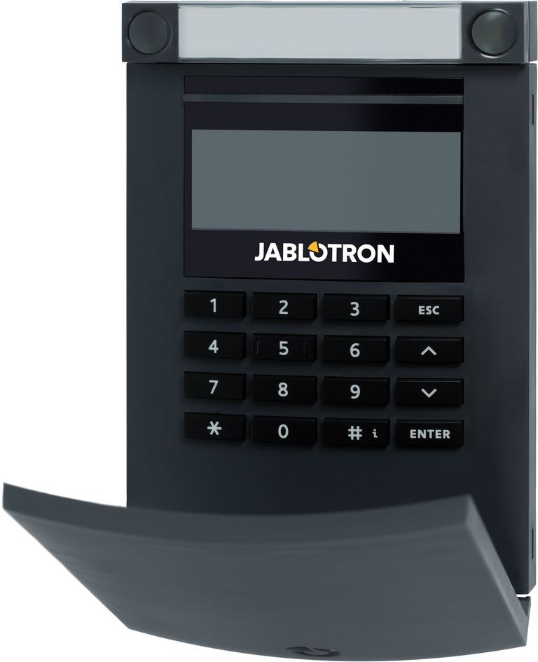 JABLOTRON JA-114E-AN sběrnic. příst. mod. s LCD, kláv. a RFID-antracitový