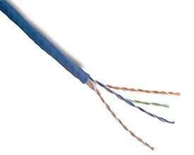 Planet - (NETPLA1395) - UTP Cat5e 305m Síťový kabel, UTP, drát, 4pár, Cat 5e, modrý, Dca, balení 305m