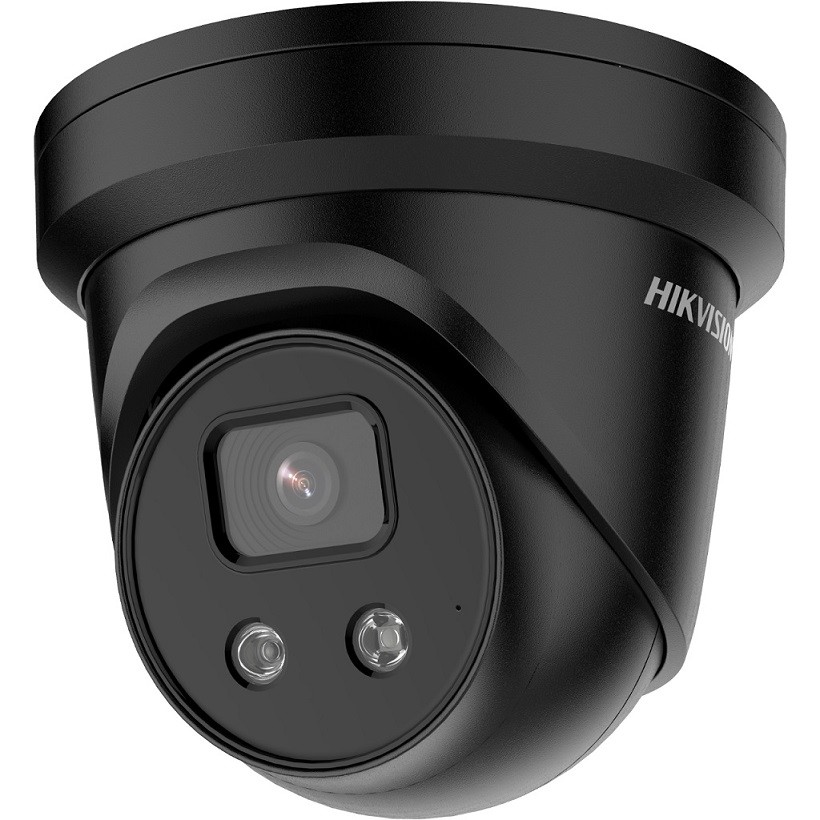 Hikvision DS-2CD2386G2-IU - (2.8mm)(C)(BLACK) -8 Mpix, IP dome ball, IR 30m, WDR, AcuSense