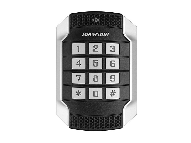 Hikvision DS-K1104MK - venkovní antiv. RFID čtečka Mifare s klávesnicí,K10