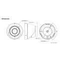Hikvision DS-2CD1343G2-I - (2.8mm) 4MPix, IP dome ball, IR 30m, WDR