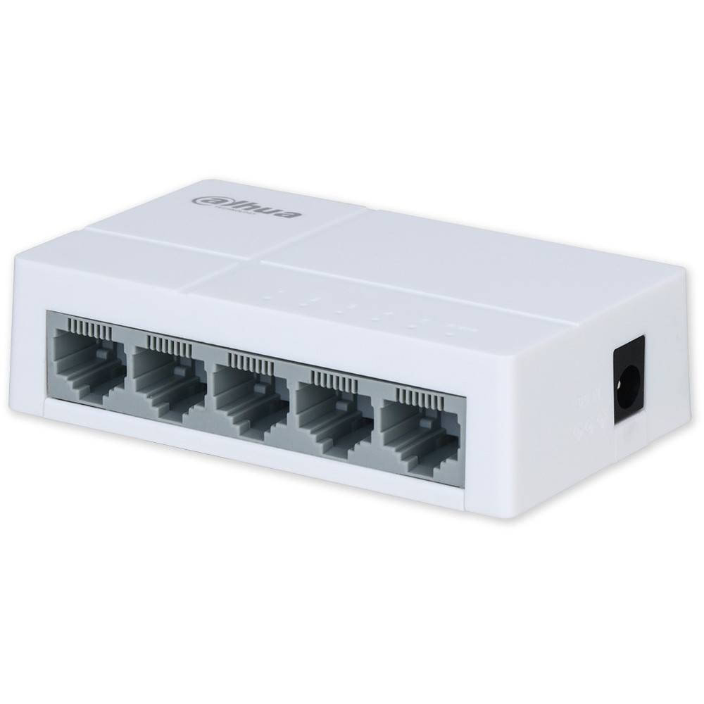 Dahua PFS3005-5ET-L-V2 switch, 5x 10/100 Mb, desktop, V2