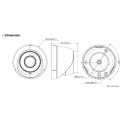 Hikvision DS-2CD1323G2-I - (4mm) 2MPix, IP dome ball, IR 30m, DWDR