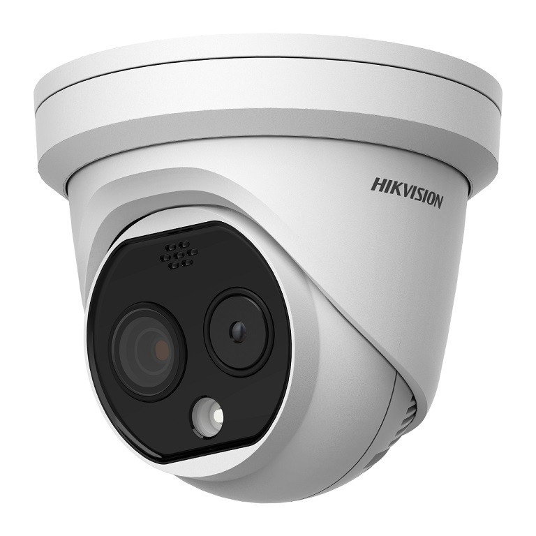 Hikvision DS-2TD1228-3/QA IP termo-optická DOME kamera pro měření teploty, obj. 3,6mm