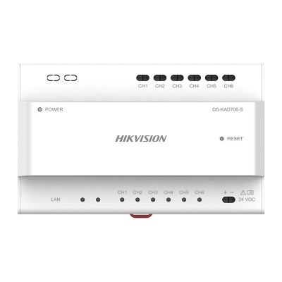 Hikvision DS-KAD706Y-S distributor pro dvouvodičový systém videotel. 2.gen., řada "Y"