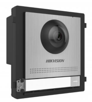 Hikvision DS-KD8003Y-IME2/S řídící modul s kamerou a 1 tlačítkem, 2-vodič, nerez, 2.gen., řada "Y"