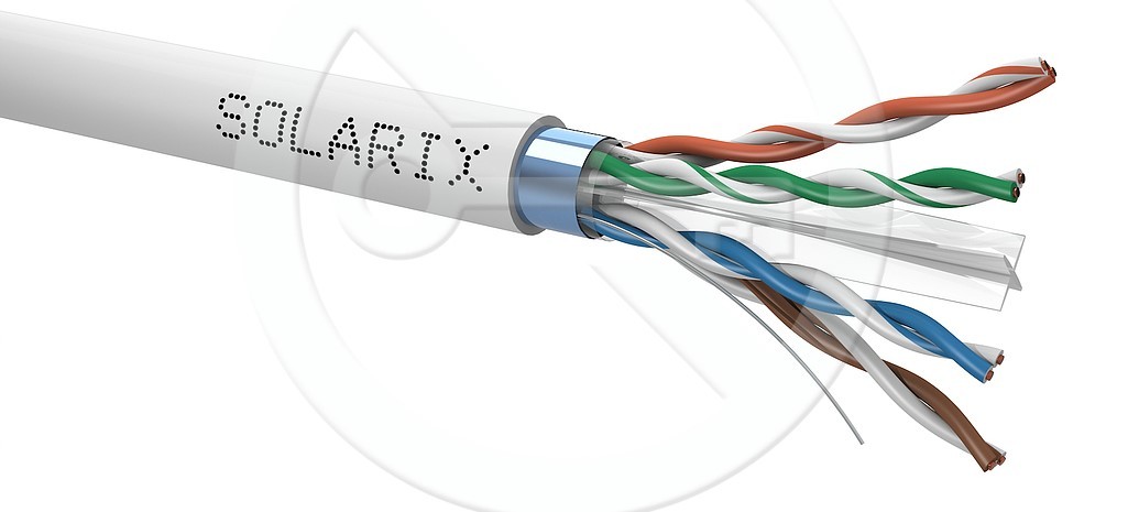 Solarix SXKD-6-FTP-PVC, 500m/cívka, Eca