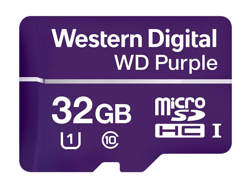 Western Digital WDD032G1P0A - paměťová karta Micro SDHC 32GB, WD Purple