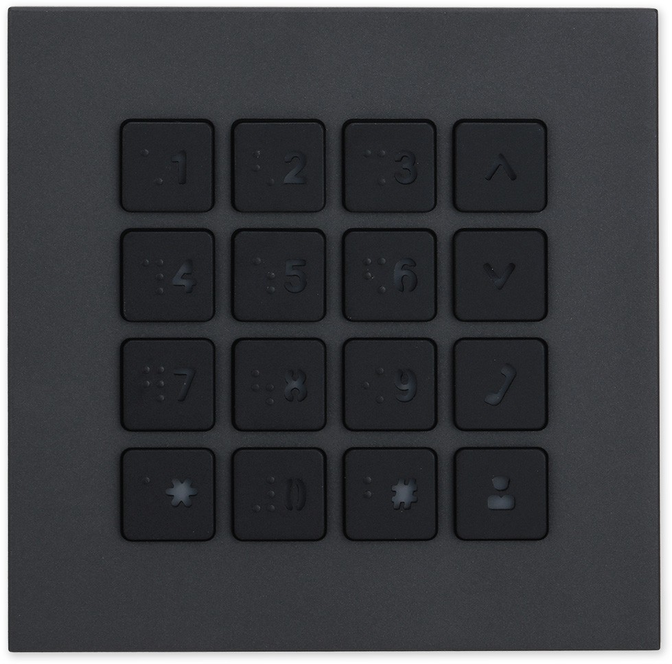 Dahua VTO4202FB-MK rozšiřující dveřní modul s klávesnicí