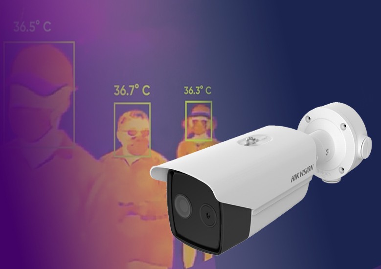 PROMOTION auf thermooptische IP-Kamera HIKVISION