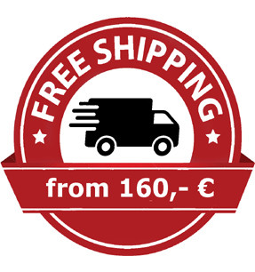 Free shipping for purchases over CZK 4,000 including VAT